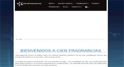 Desktop Screenshot of 100fragancias.com