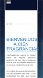Mobile Screenshot of 100fragancias.com